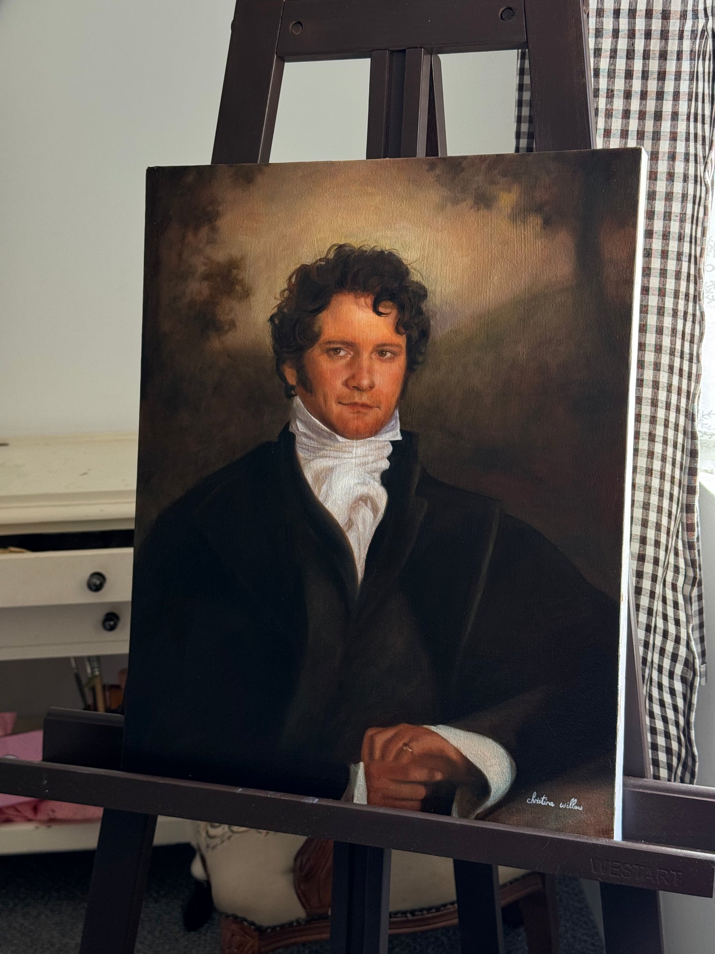 Unframed: Mr. Darcy 1985 Art Print